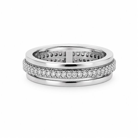 Anello Recarlo Donna in Oro Diamante 0.40 Ct ZS 454/B14 - ZS 454/B14